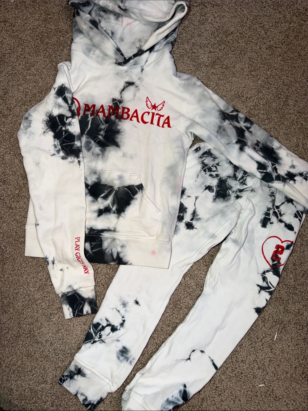 Mamba mambacita Play Gigi’s way DANNIJO Kids Tie-Dye Hoodie & Jogger Set